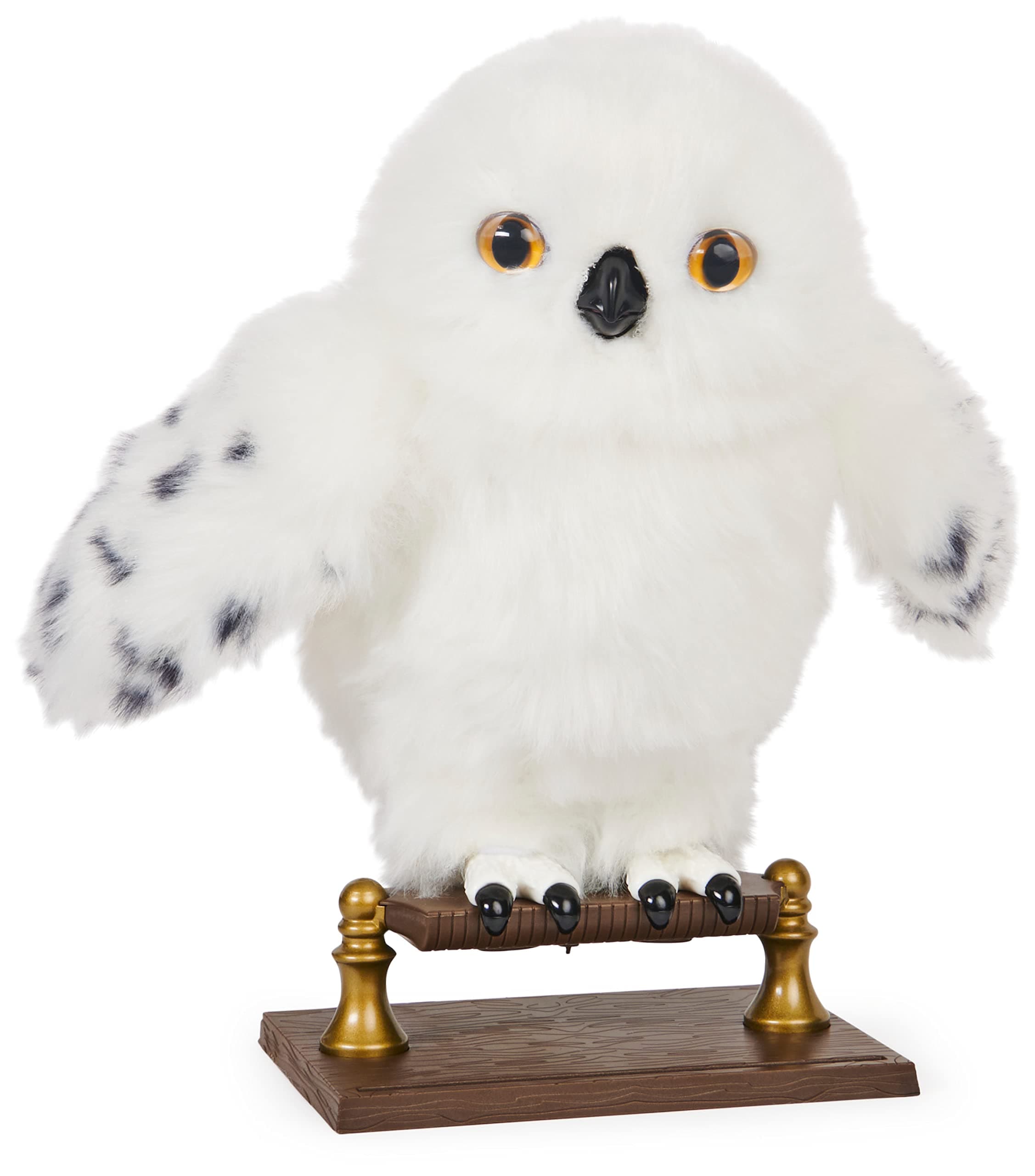 Enchanting Hedwig Interactive Harry Potter Owl with Over 15 Sounds and Movements and Hogwarts Envelope, Kids Toys for Ages 5 and up