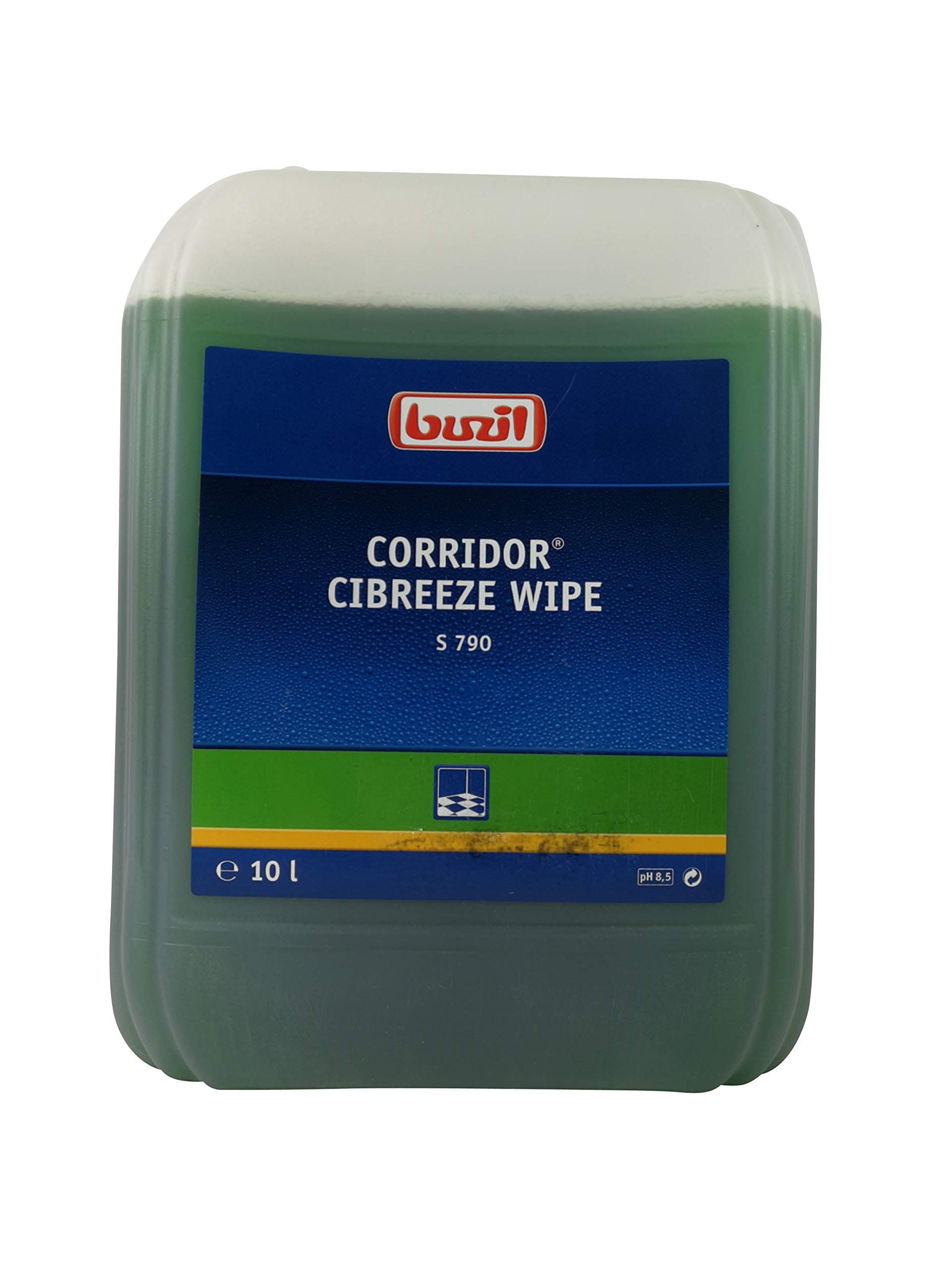 Buzil S790 Corridor CIBR Eeze Wipe Surface Cleaner with Odor Blocker 10 Litres