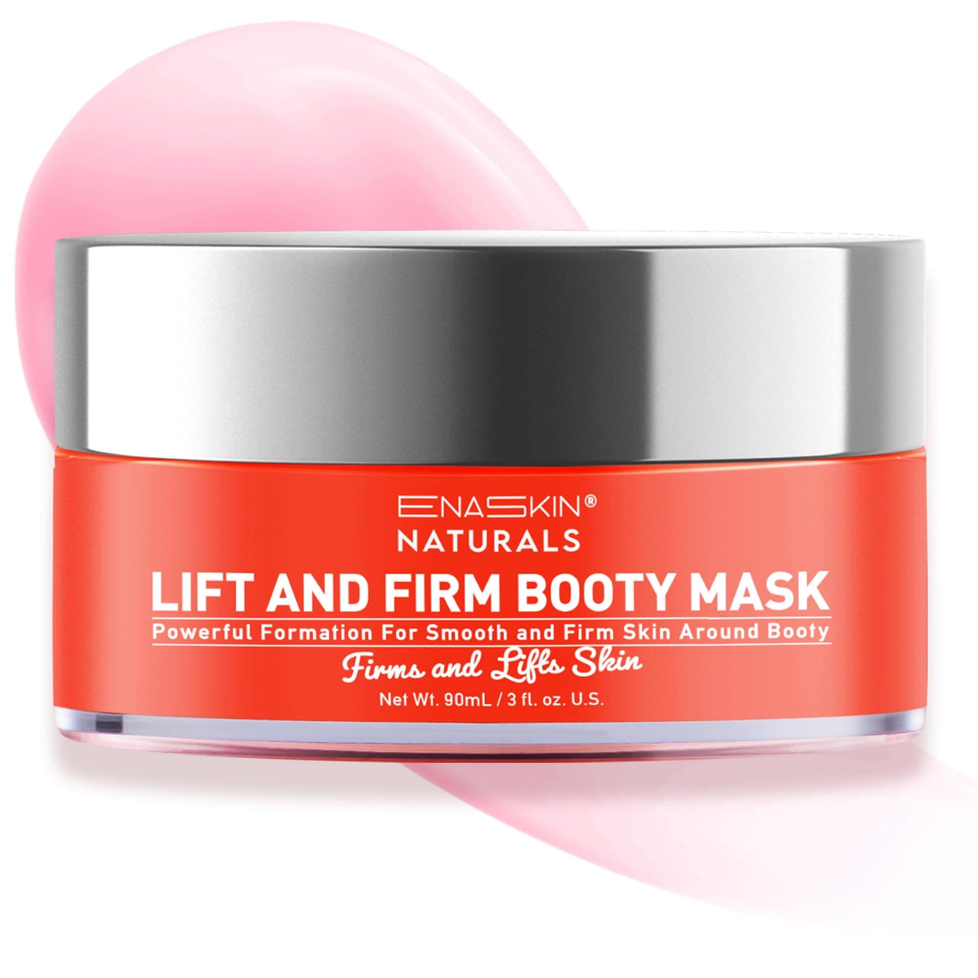 Booty Anti-Cellulite Cream: Firming Solution for Legs & Belly - Skin Tightening & Lifting Body Mask for Toning, Lift & Firm Moisturizing Bum Bum Care
