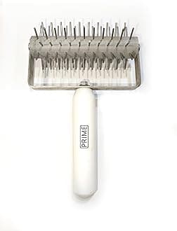 Prime Bakers and Moulders Stainless Steel Pizza Dough Docker Rolling Cutter Roller with Spikes for Holes
