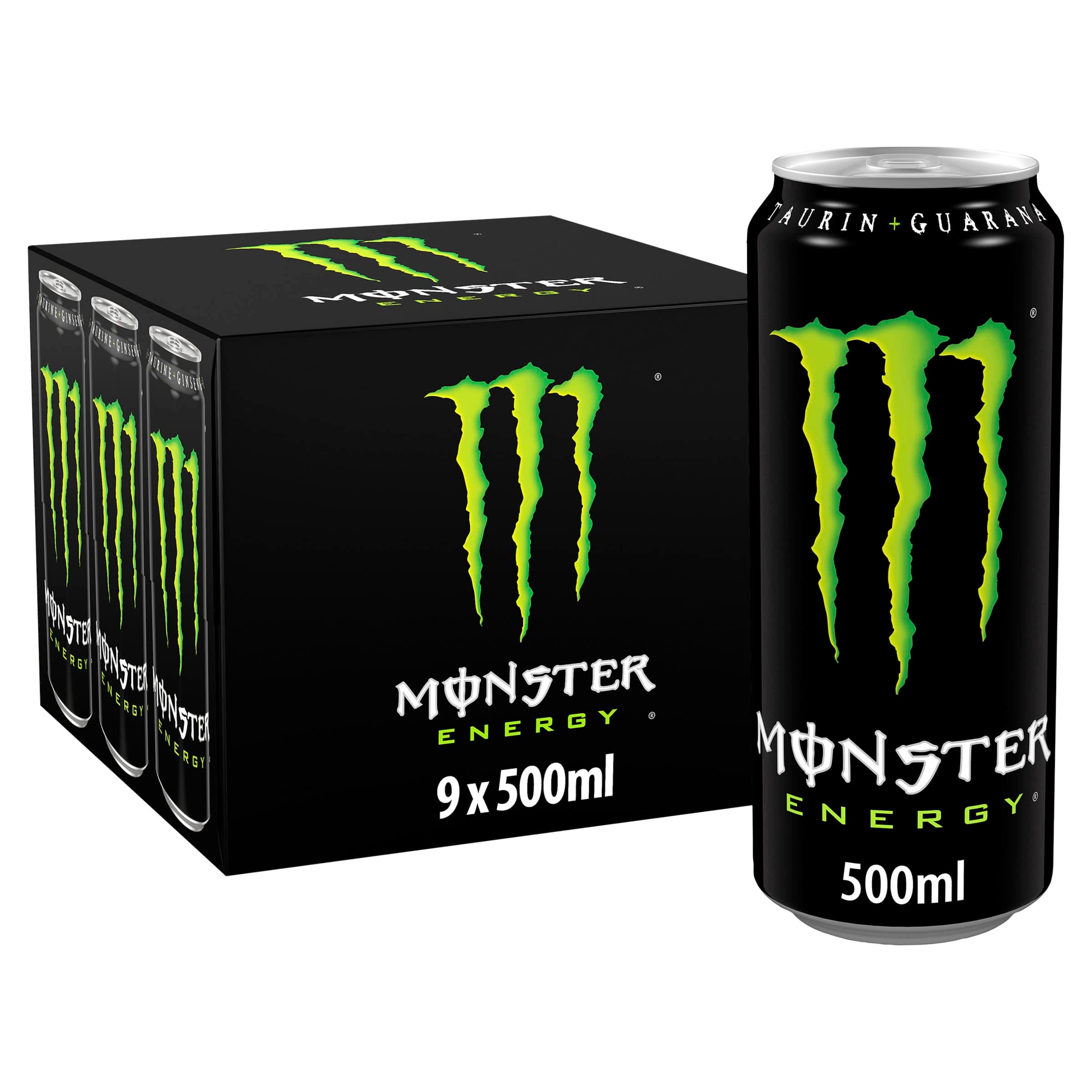 Monster Energy Drink, 9 x 500 ml
