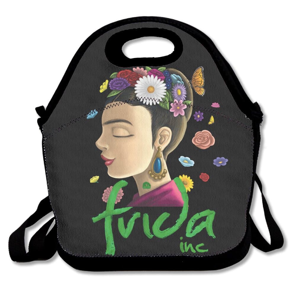 PPAP3 Customized Frida Kahlo Lunch Tote Bag With Adjustable Straps