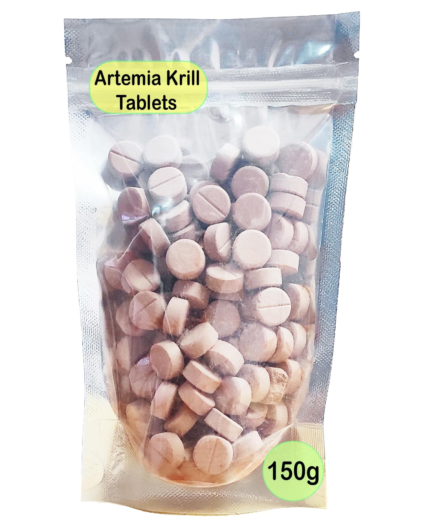 Artemia Krill Tablet for Fish - Nutrient-Rich Supplement for Vibrant Aquatic Health (Artemia Tablets 150G), All Life Stages