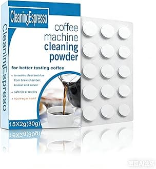 Nespresso Descaling & Cleaner Sage & Breville Coffee Machine & Espresso Machine Cleaning Tablets 15 Count