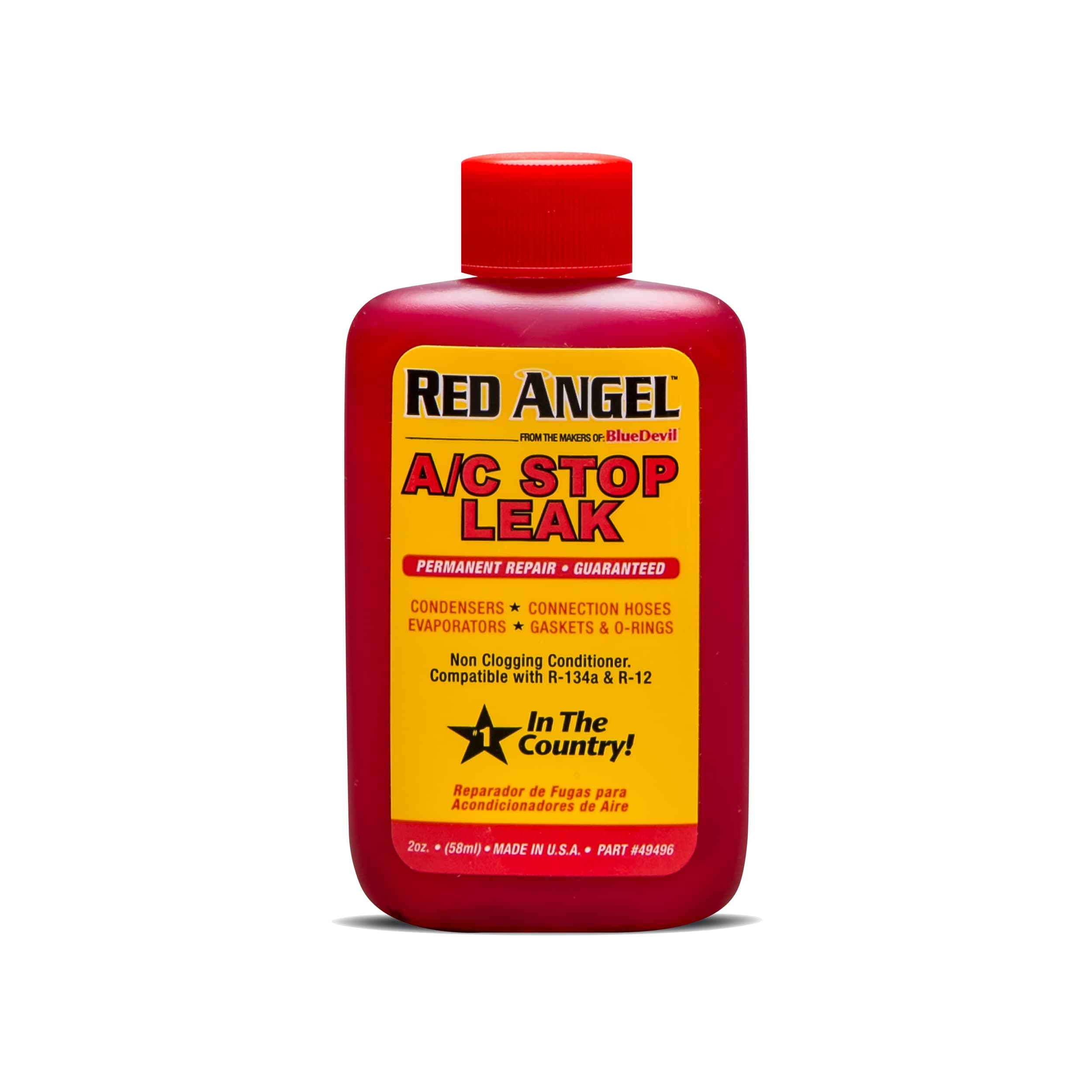 Red Angel A/C Stop Leak - 2 Ounce (49496)