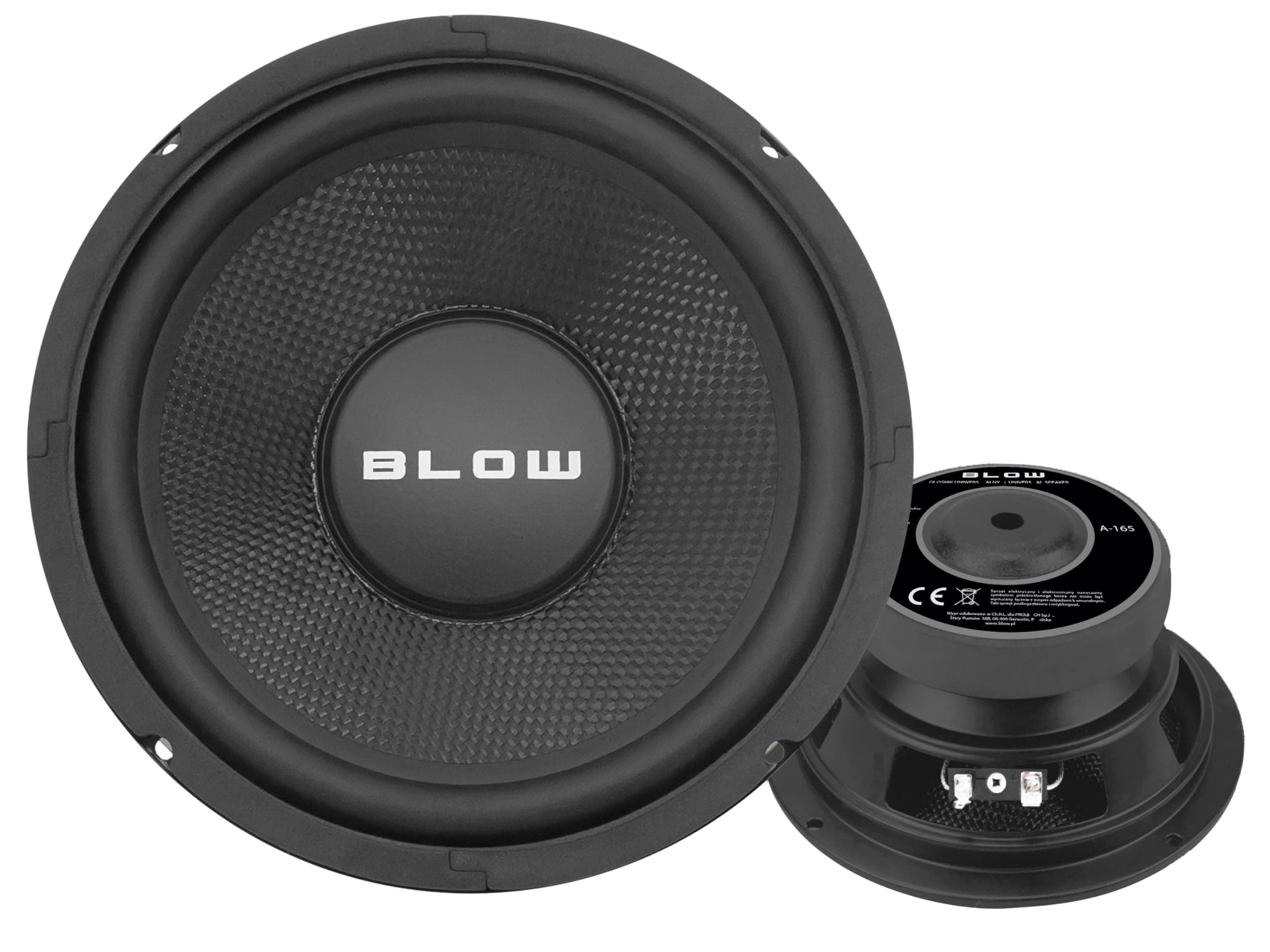 Blow A-165 bass speaker 200 W 8 Ohm 6.5 inch, woofer, bass