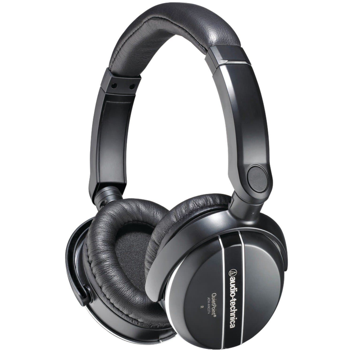 Audio-Technica ATH-ANC27X Quiet Point Active Noise-Cancelling Headphones
