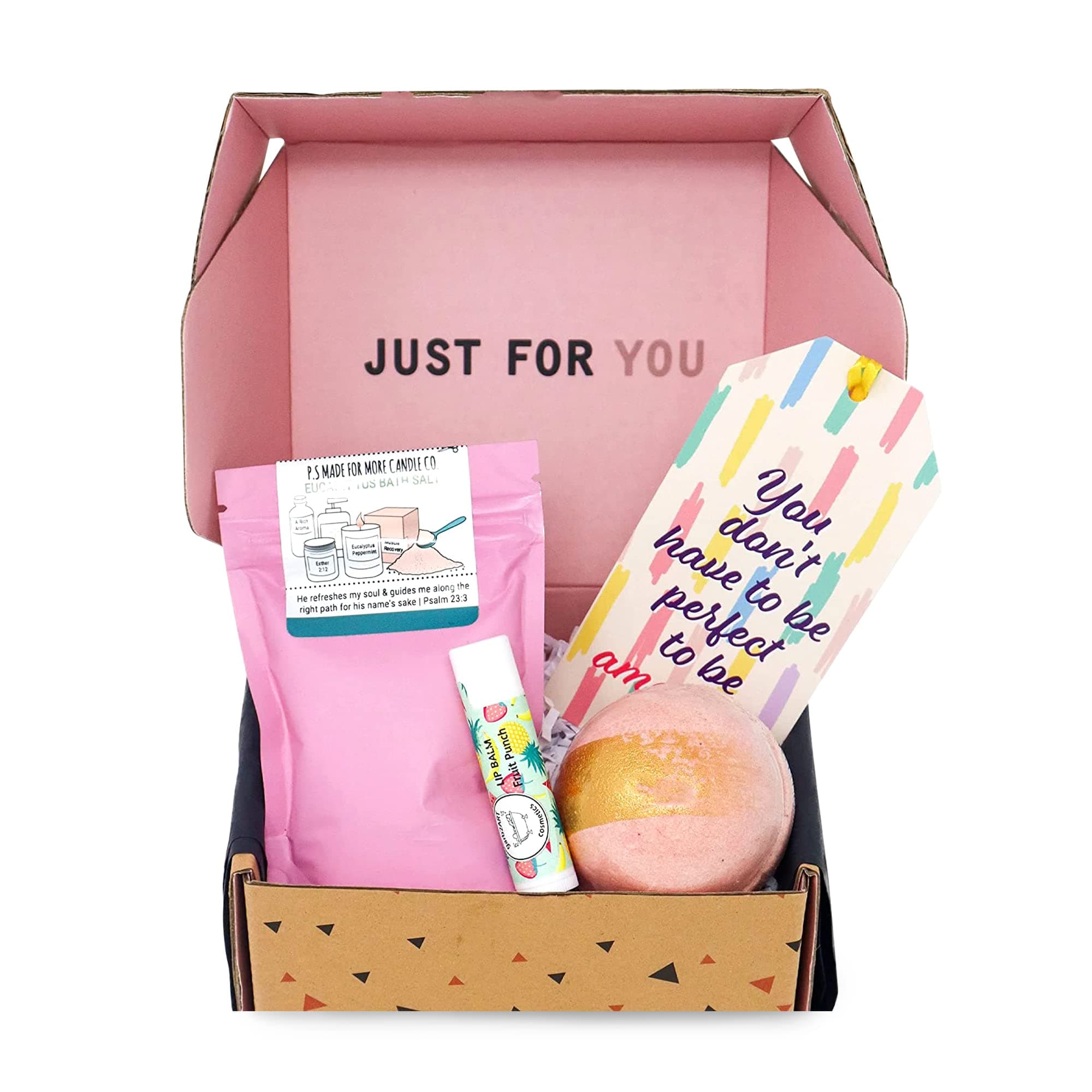 Special Birthday Gift Basket Box Set for Her- Unique Gift Basket Box for Mom,Wife,Friend,Aunt,Sister-Small Valentine’s Gift Set For Women