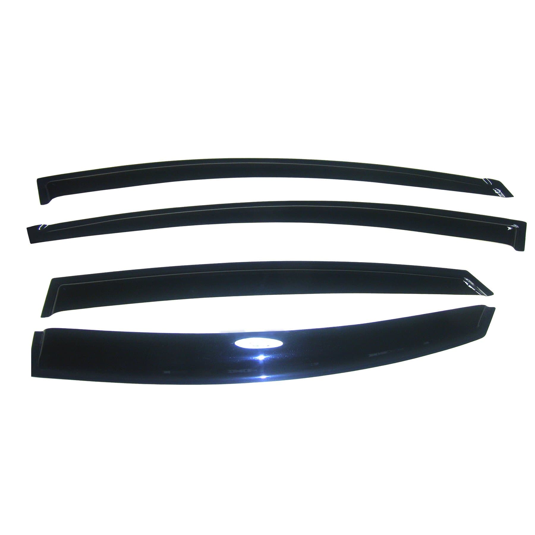 Laprive Auto 4pc for 11-14 Sonata Smoke Sun/Rain Guard Wind Deflector Window Visor