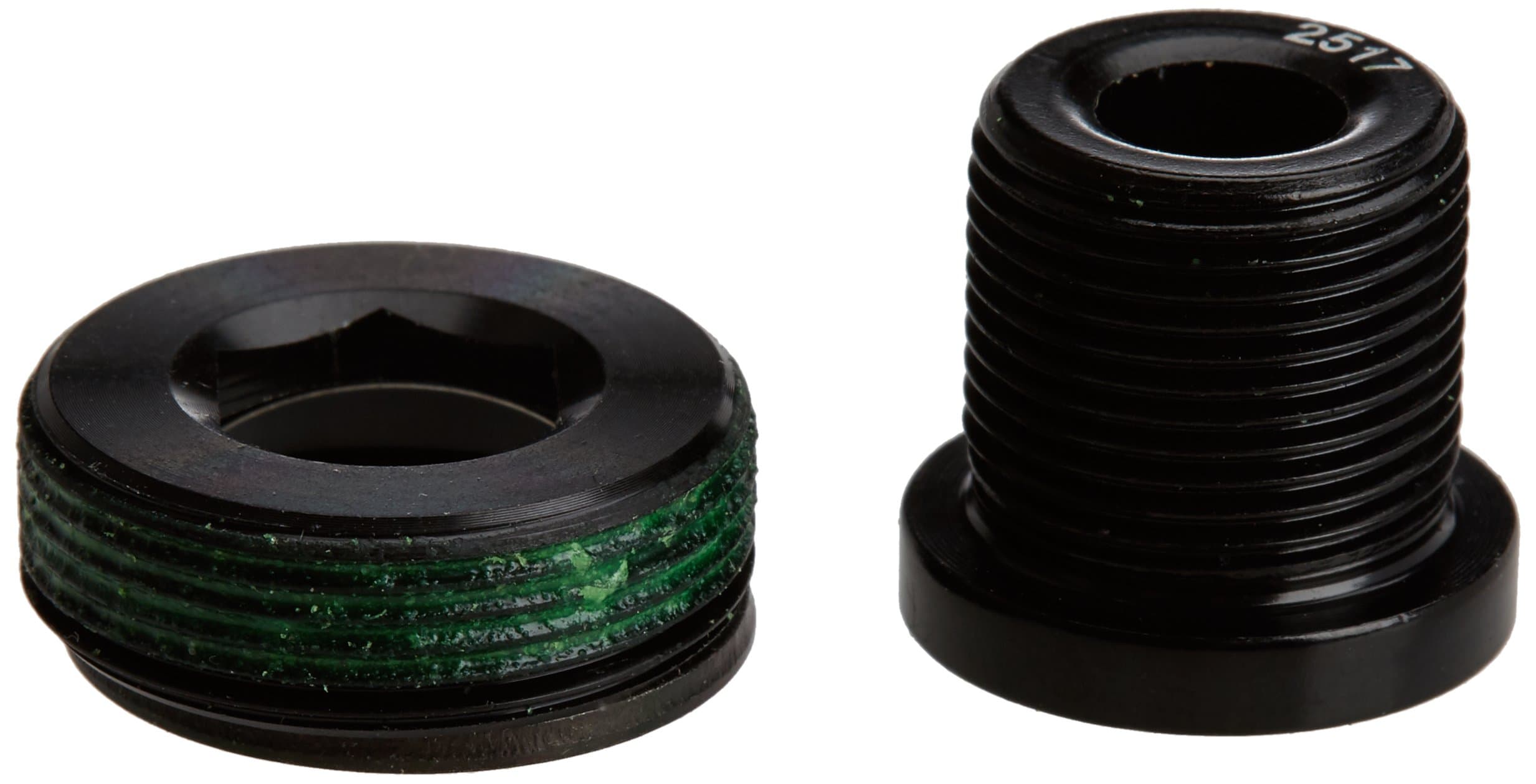 SRAM Spare - Crank Arm Bolt Kit Self Extracting M15/M22 GXP Black: Black