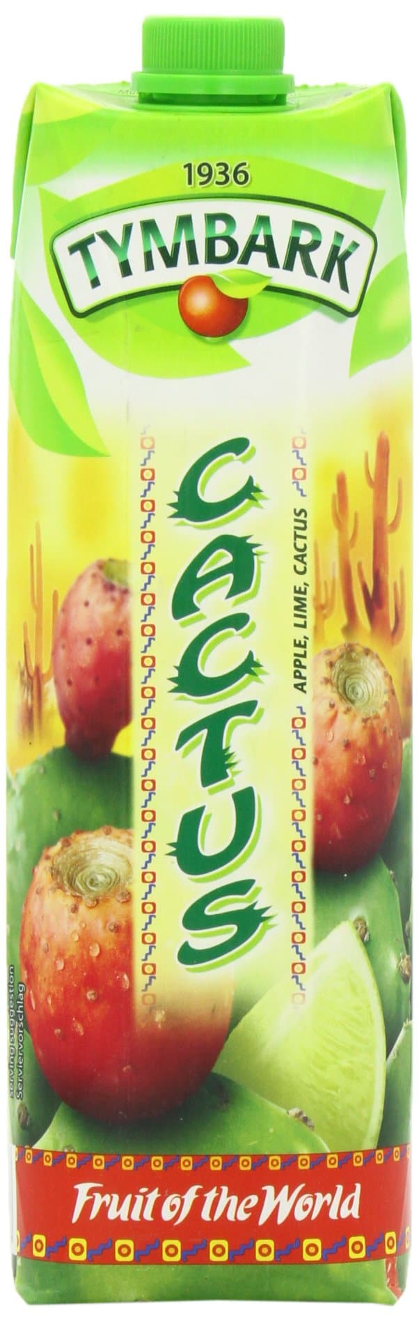 Tymbark Cactus Drink 1 Litre (Pack of 12)