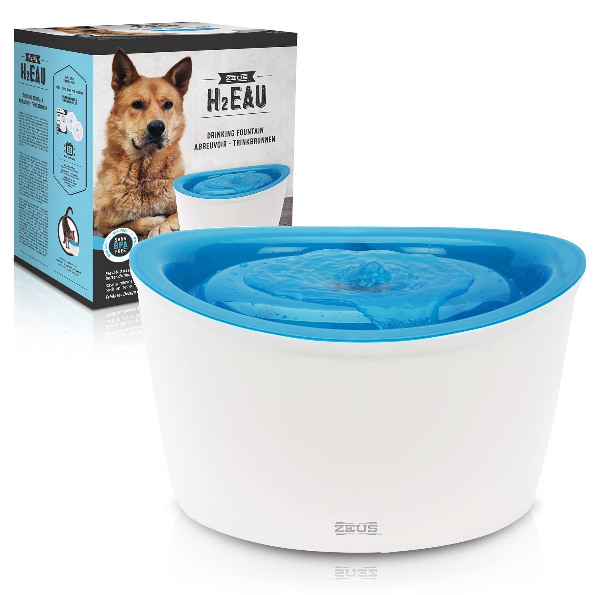 TBD Zeus Cascade Dog Drinking Fountain