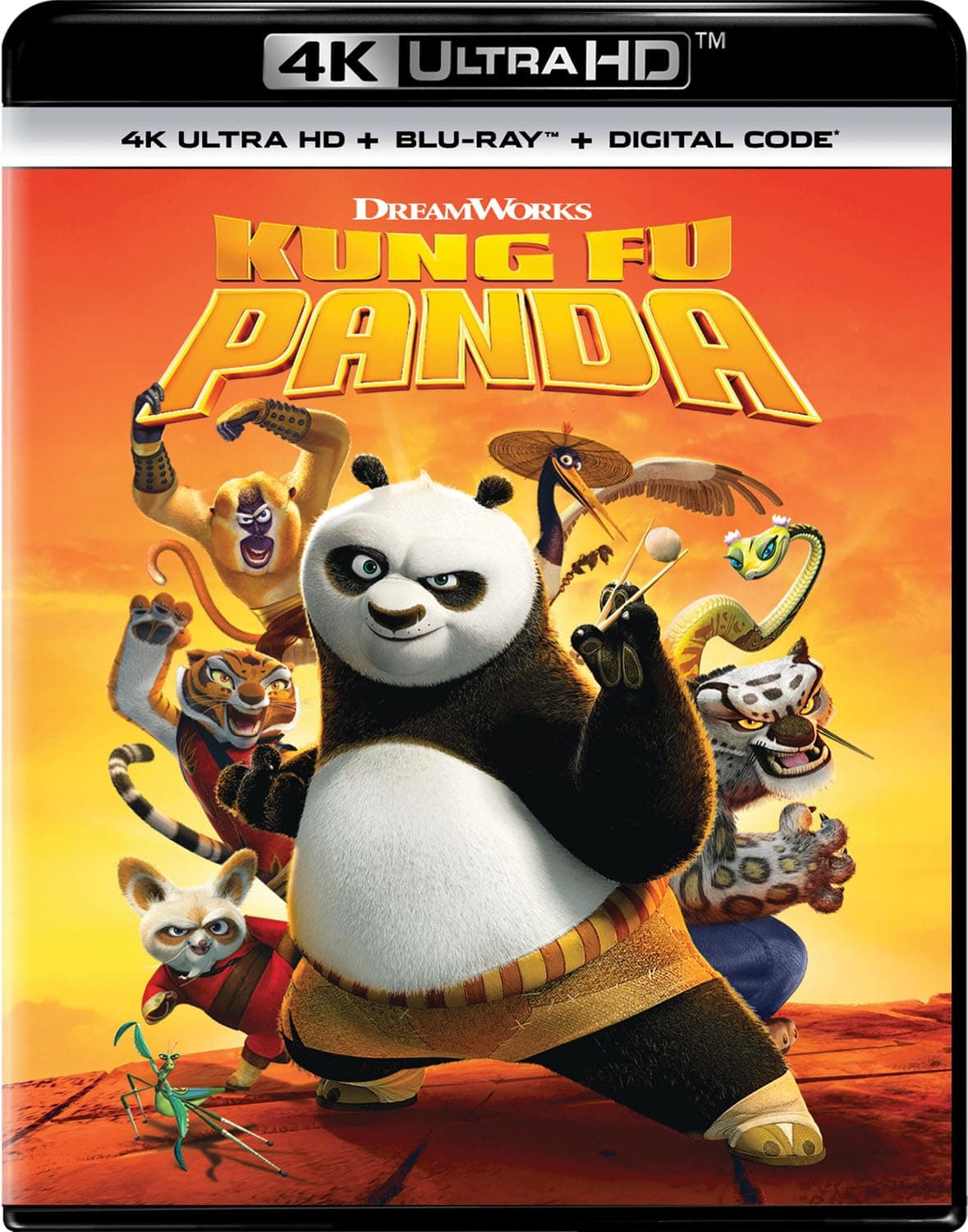 Kung Fu Panda - 4K Ultra HD + Blu-ray + Digital [4K UHD]