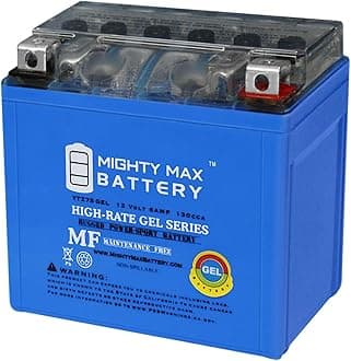 Mighty Max Battery YTZ7SGEL -12 Volt 6 AH, Gel Type, 130 CCA, Rechargeable Maintenance Free SLA AGM Motorcycle Battery