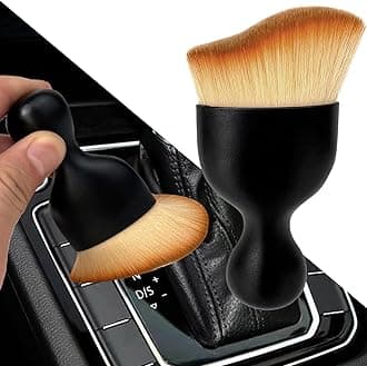 Car Interior Dust Brush, Auto Detailing Brush, Soft Bristles Car Cleaning Brushes, Tool for Air Conditioner Vents, Leather, Computer, Scratch Free, Car Interior Accessories