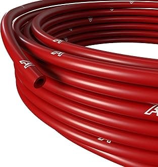 ap automotive Silicone Vacuum Hose 6mm X 6m Red