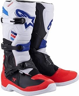 Alpinestars 2013018-2307-16: Tech 3 Boots White/Red/Blue Sz 16