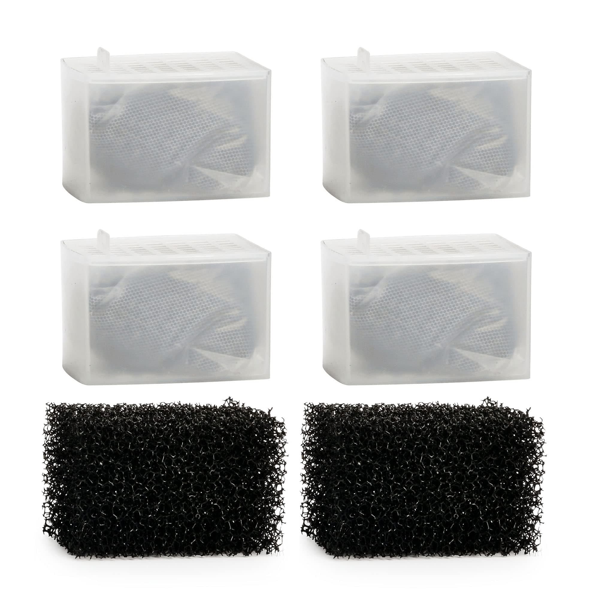 NICREW Replacement Cartridge Fish Tank Filter Magi 700, Aquarium Filter Foam and Active Carbon