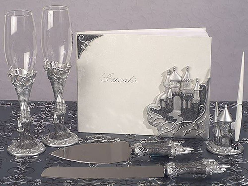 Platinum Castle Collection Wedding Accessories Set C17610 Quantity of 1