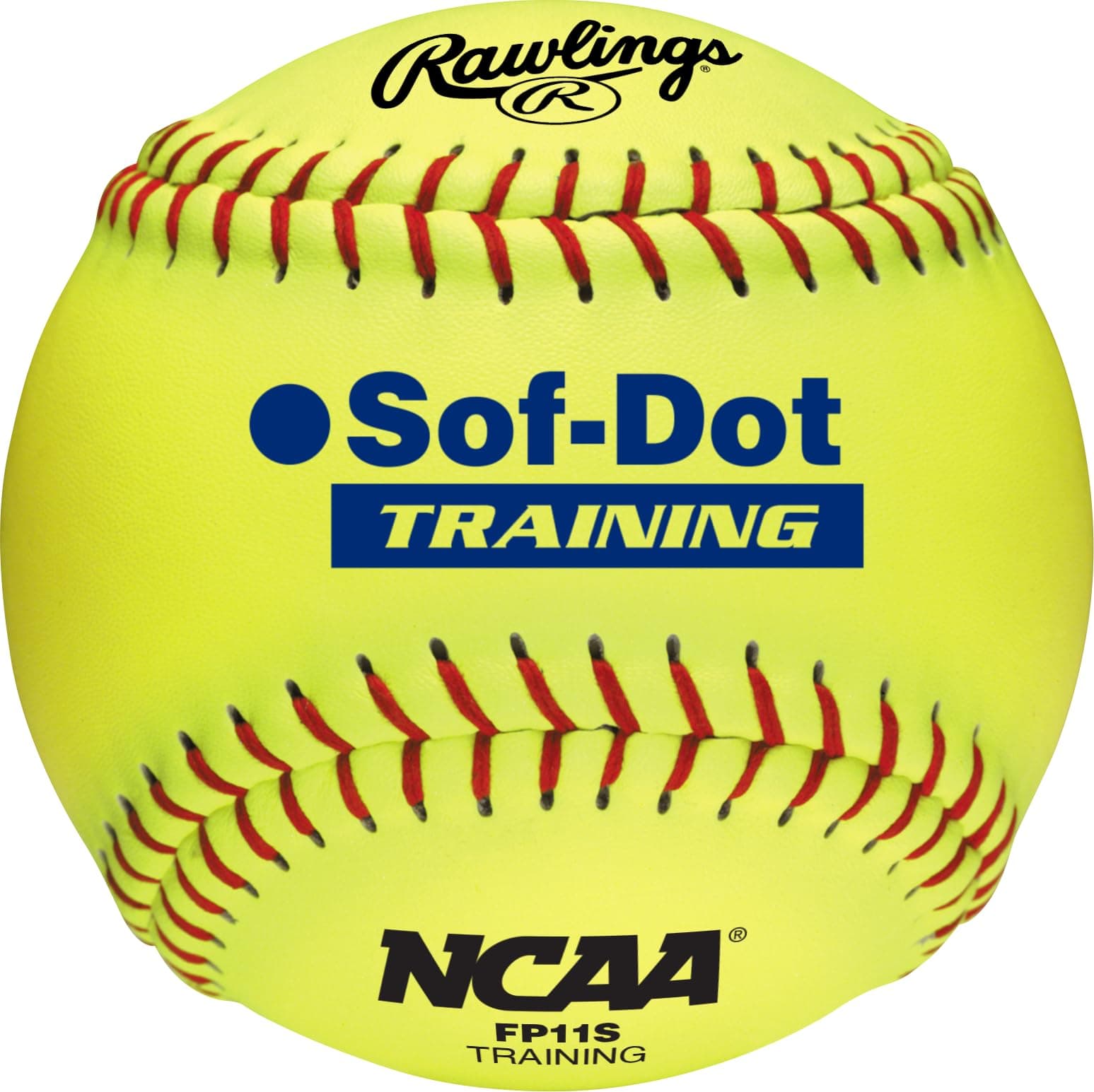 Rawlings | NCAA Soft Poly-Core Fastpitch Training Softballs | 11" & 12" Options | 12 Count
