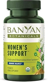 Organic Women’s Support – Female Reproductive Vitality & Cycle Support – Herbal Tablets for Menstrual Comfort & Rejuvenating Tissue Nourishment – 90 Tablets – USDA Organic