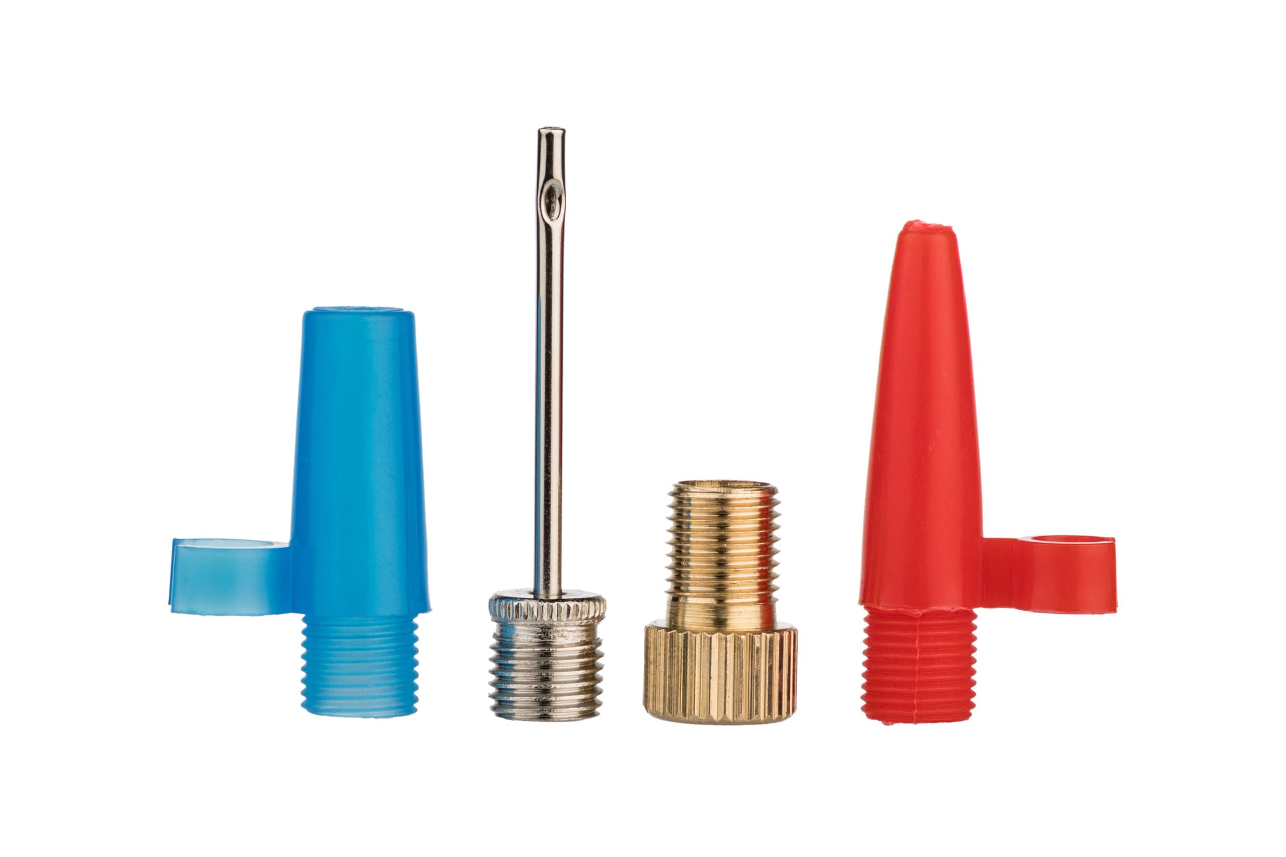 Xunits Air Pump Adapter Set DV/SV to AV Ball Pump Needle & Adapters to Inflate Airbed, Balls and Camping Mat (Isomatten)