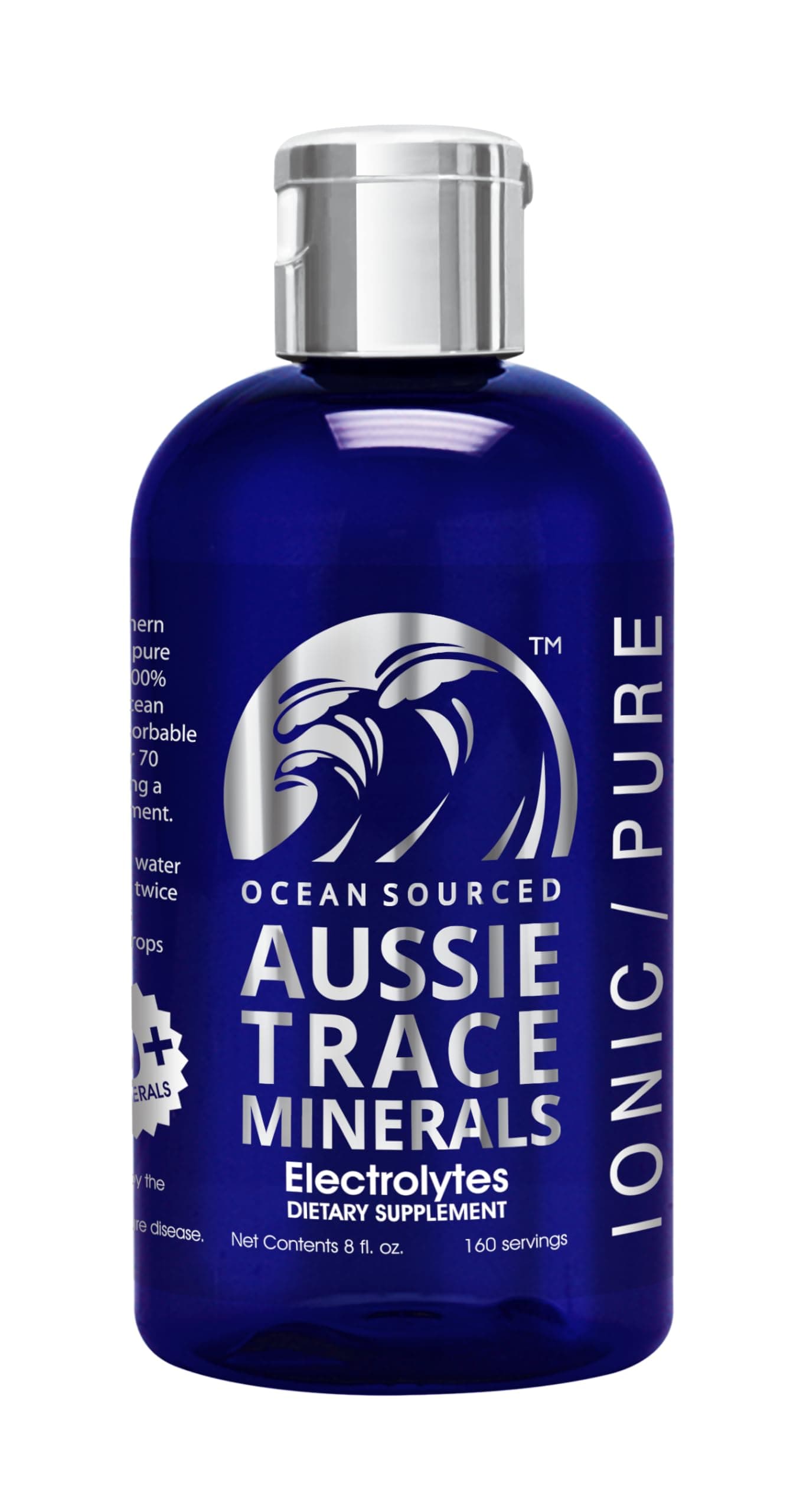 Somall Aussie Trace Minerals (8 oz) - Complete Electrolyte - 3rd Party Tested - Please Consider Your Source.
