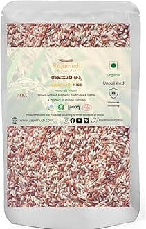 Rajamudi Authentic Unpolished Organic Rice (10 Kg)