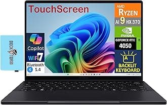 ASUS ProArt PX13 (Replace P16) 2-in-1 AI Laptop 13.3" Touch OLED 3K 500 nits Display (Ryzen AI 9 HX 370, RTX 4050, 32GB LPDDR5X, 2TB SSD, Backlit KYB, WiFi 7, BT 5.4, Win11P) w/DKZ USB Port Expander