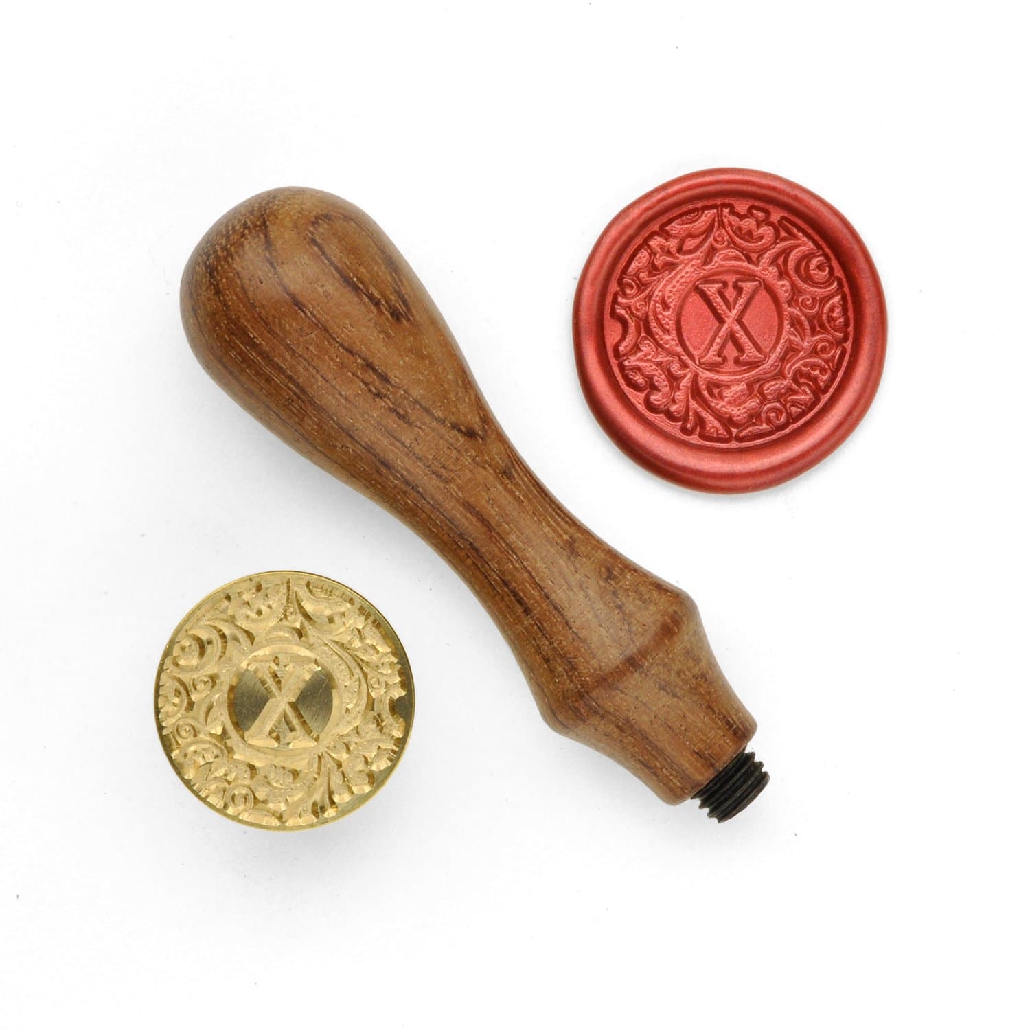 DesignOD Wax Seal Stamp - Royal Letters - X