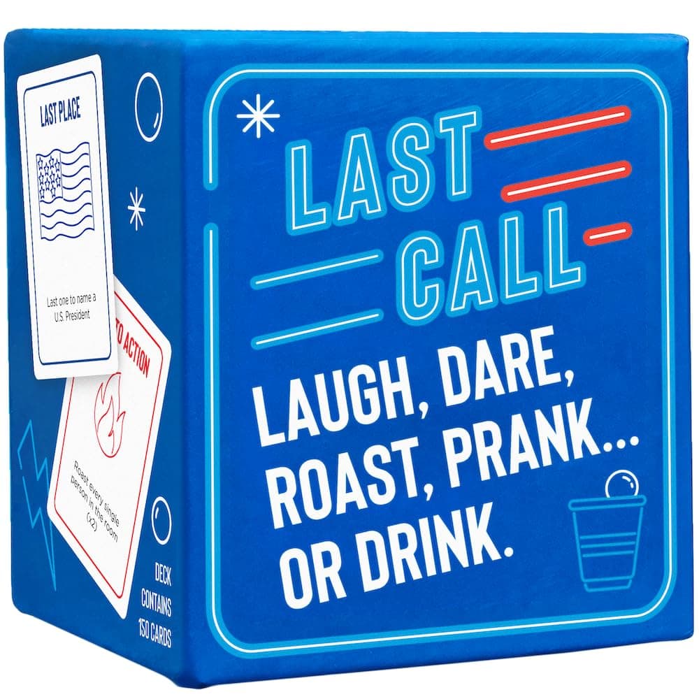 OFF TOPIC Last Call Party Game for Adults – Hilarious Drinking Card Game for Game Night, Bachelorette & Group Parties