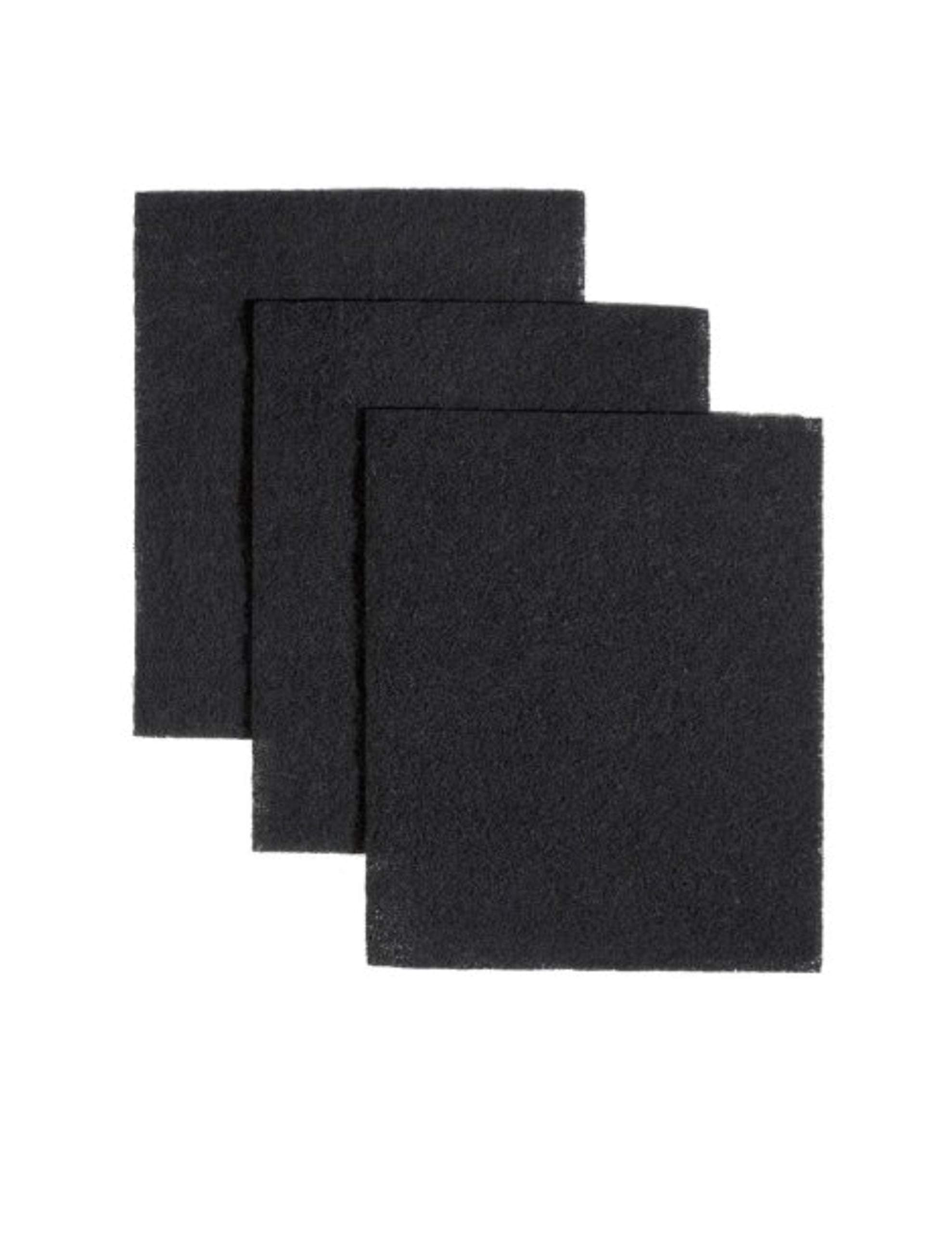 CFS Compatible to BP58 Non-Ducted Charcoal Replacement Filter Pads for Range Hood, 7-3/4 by 10-1/2-Inch, 3-Pack