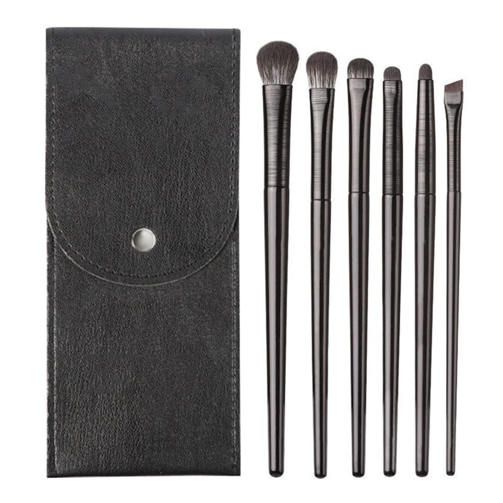 Eye Makeup Brush Set,Angled Brush Precision Eyeshadow Tools for Blending Defining Smudging Shading