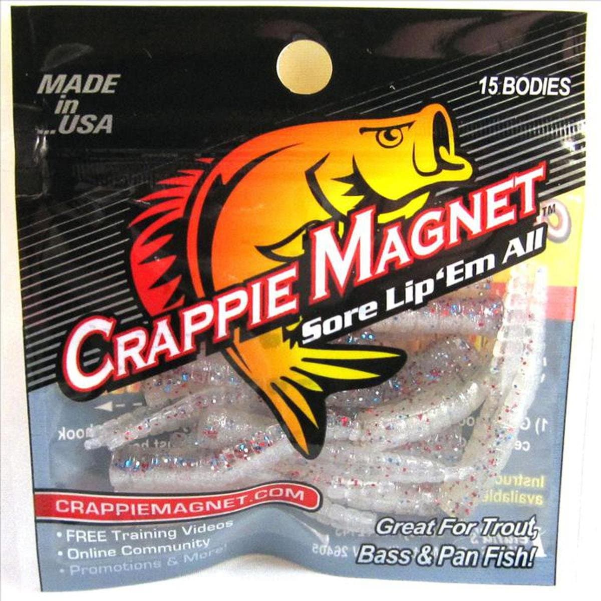 Leland Lures 1 3/4" Crappie Magnets (15 Pack)
