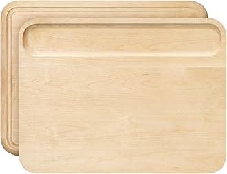 Caraway Cutting Board - Medium (14 x 10”) - Double Sided Wood Cutting Board - Made From FSC-Certified Birch Wood - Food-Safe Mineral Oil & Wax Finish