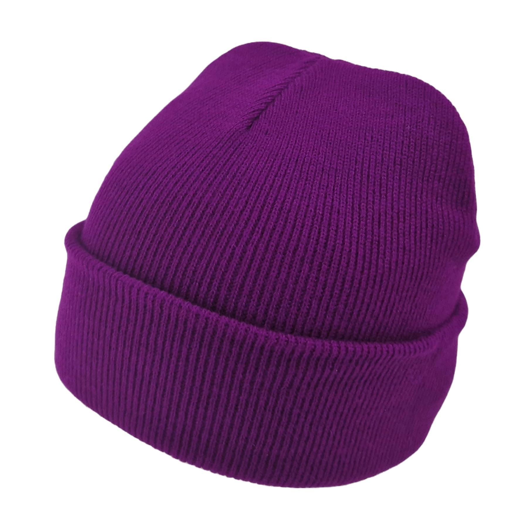 Beanie Hat Plain Soft Comfortable Casual for Men Women Warm Knitted Winter Woolly Skully Ski Headwear Stretchy Thermal Unisex Cap Perfect for Daily Wear Outdoor Sports and Hiking