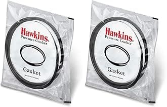 Hawkins A10-09 Gasket Sealing Ring for Pressure Cookers, 2 to 4-Liter, Black (Pack of 2)