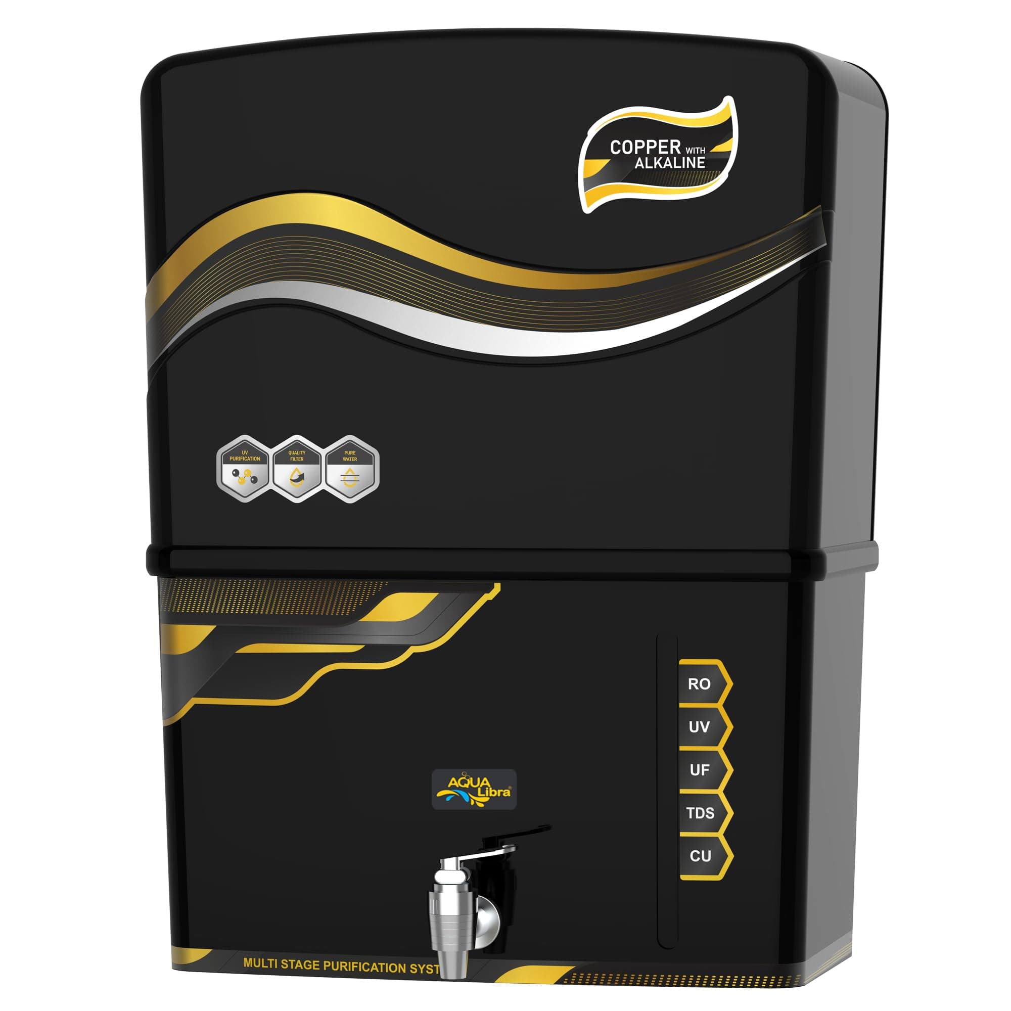 ISI Mark Water Purifier Filter for Home With RO+UV+UV LED, 24 * 7 Tank Sanitization, 9L Tank, Suitable For Borewell, Tanker, Municipal Water