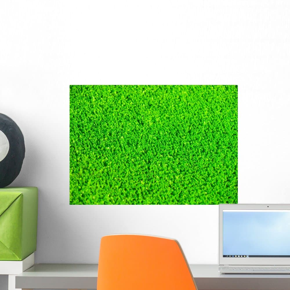 Wallmonkeys Artificial Grass Wall Decal Peel and Stick Graphic WM282361 (18 in W x 13 in H)