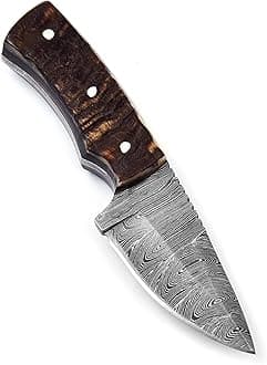 Poshland BC-69 Handmade Damascus Steel 5.50 Inches Full Tang Skiner Knife