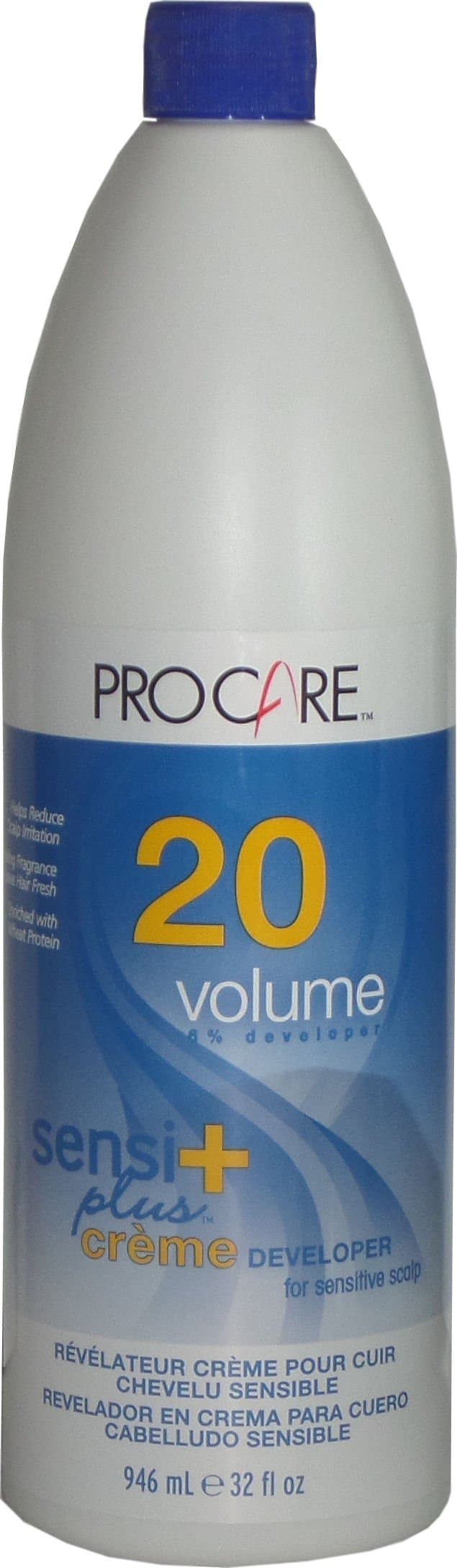 ProCare 20 Volume Sensi+ Plus Creme Developer - For Sensitive Scalp by ProCare Laboratories