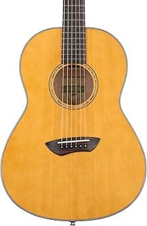 Yamaha CSF1M VN Parlor Size Acoustic Guitar, Vintage Natural