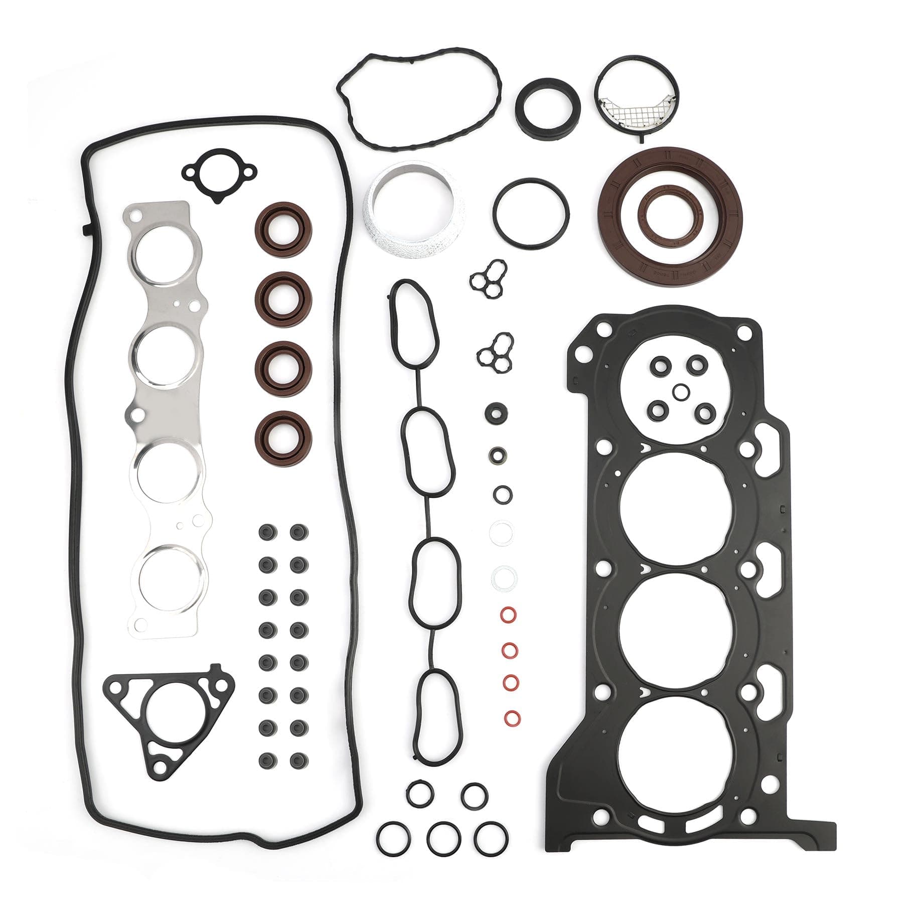MLS Head Gasket Set, Engine Cylinder Gasket Kit Compatible with 2010-2013 Toyota Prius, 11-13 Lexus Ct200H 1.8L L4 Engines, Replace# HBTO055 HS26515PT-1 2ZR-FXE
