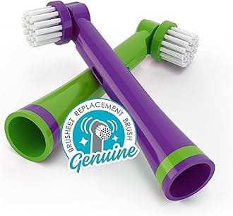 Brusheez® Electronic Toothbrush Replacement Brush Heads 2 Pack (Snappy The Croc)