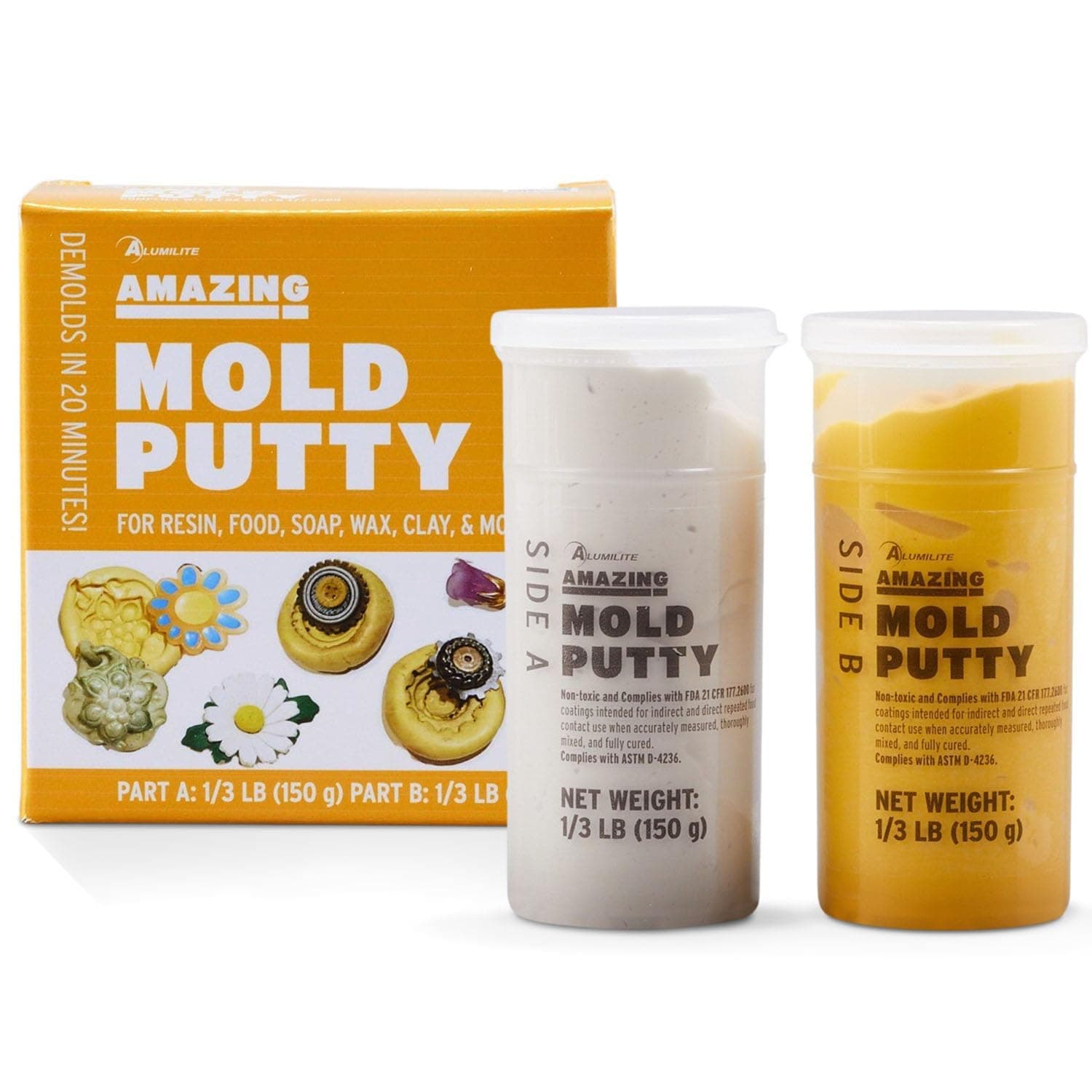Amazing Casting Products Mold Putty Kit 0.66 lb White