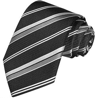 Mens Necktie Classic Striped Tie For Men In Gift Box
