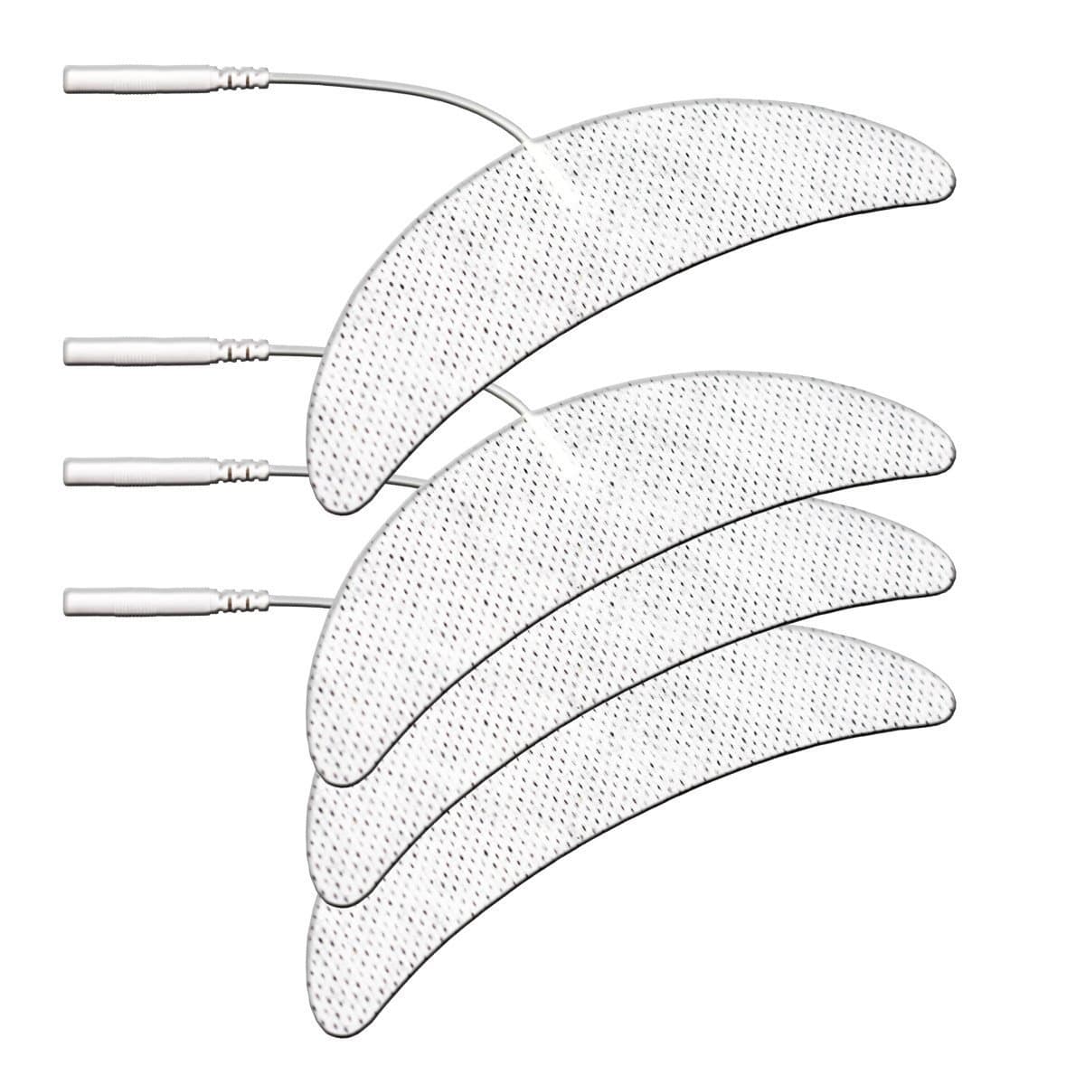 ProrelaxKnee electrode pads in banana shape