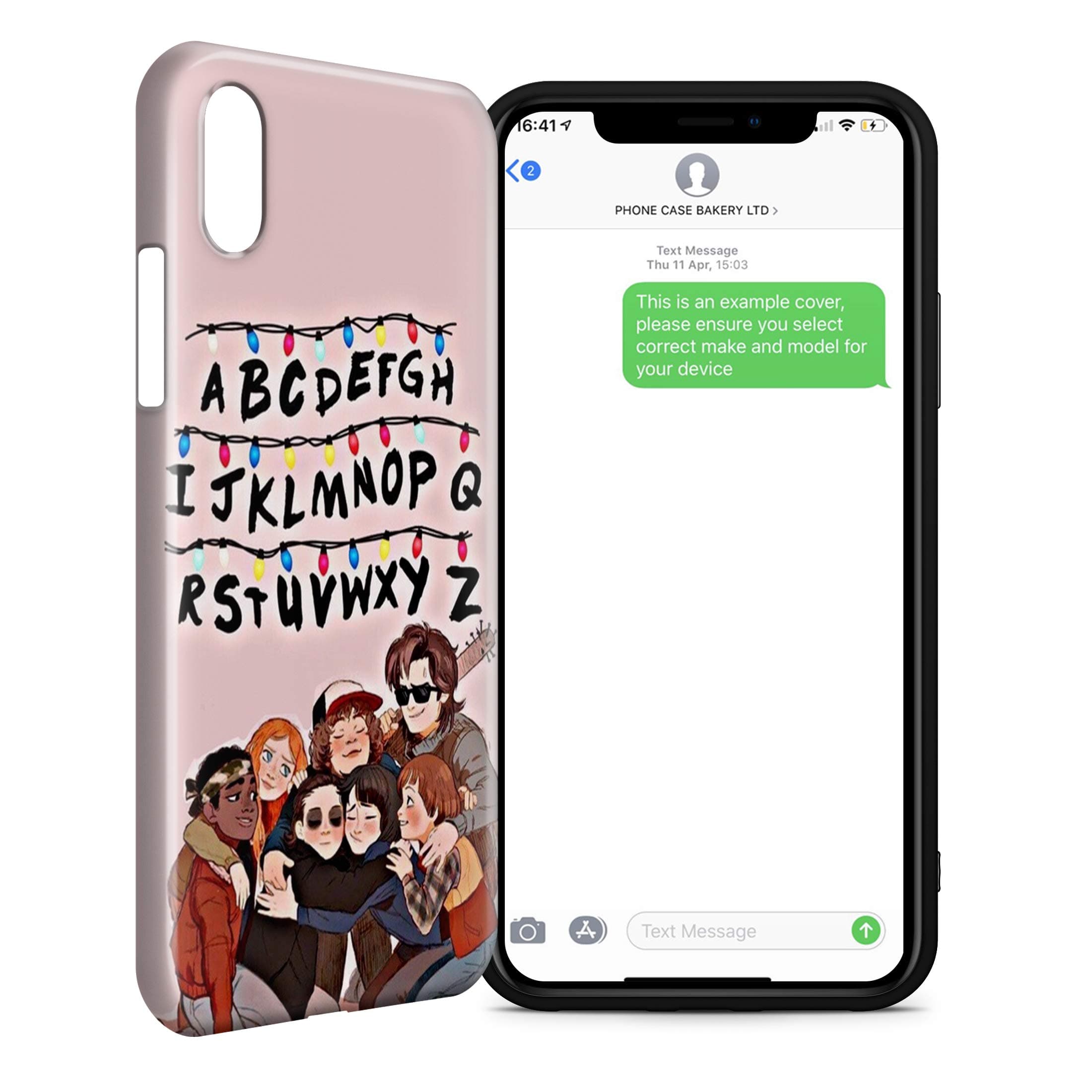 Stranger Things 2019 Fan art Full 3D effect Phone case cover shell for apple Iphone and Samsung - Iphone 6 6s - 2