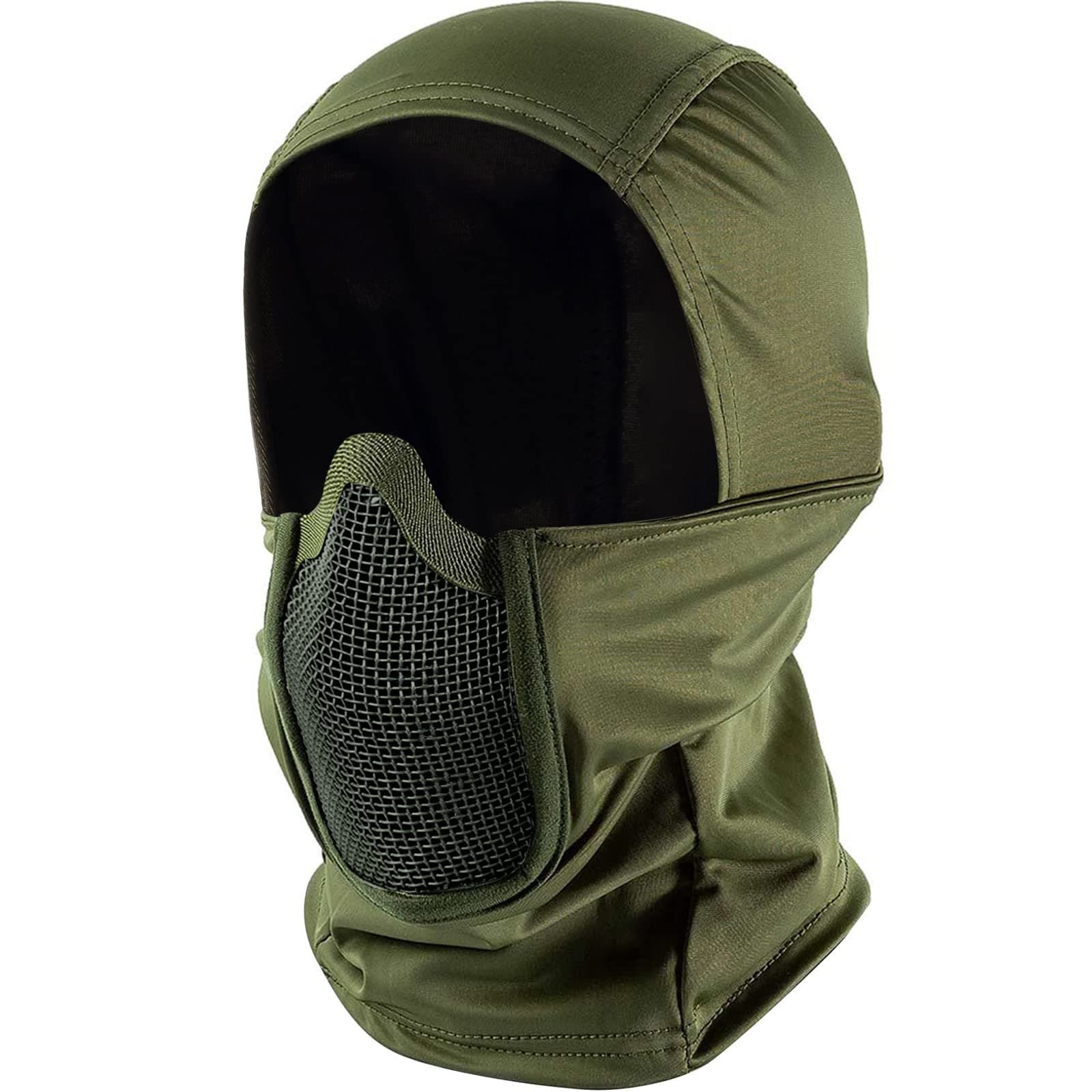 Balaclava Mesh Mask, Ninja Tactical Mask with Full Face Protection for Outdoor