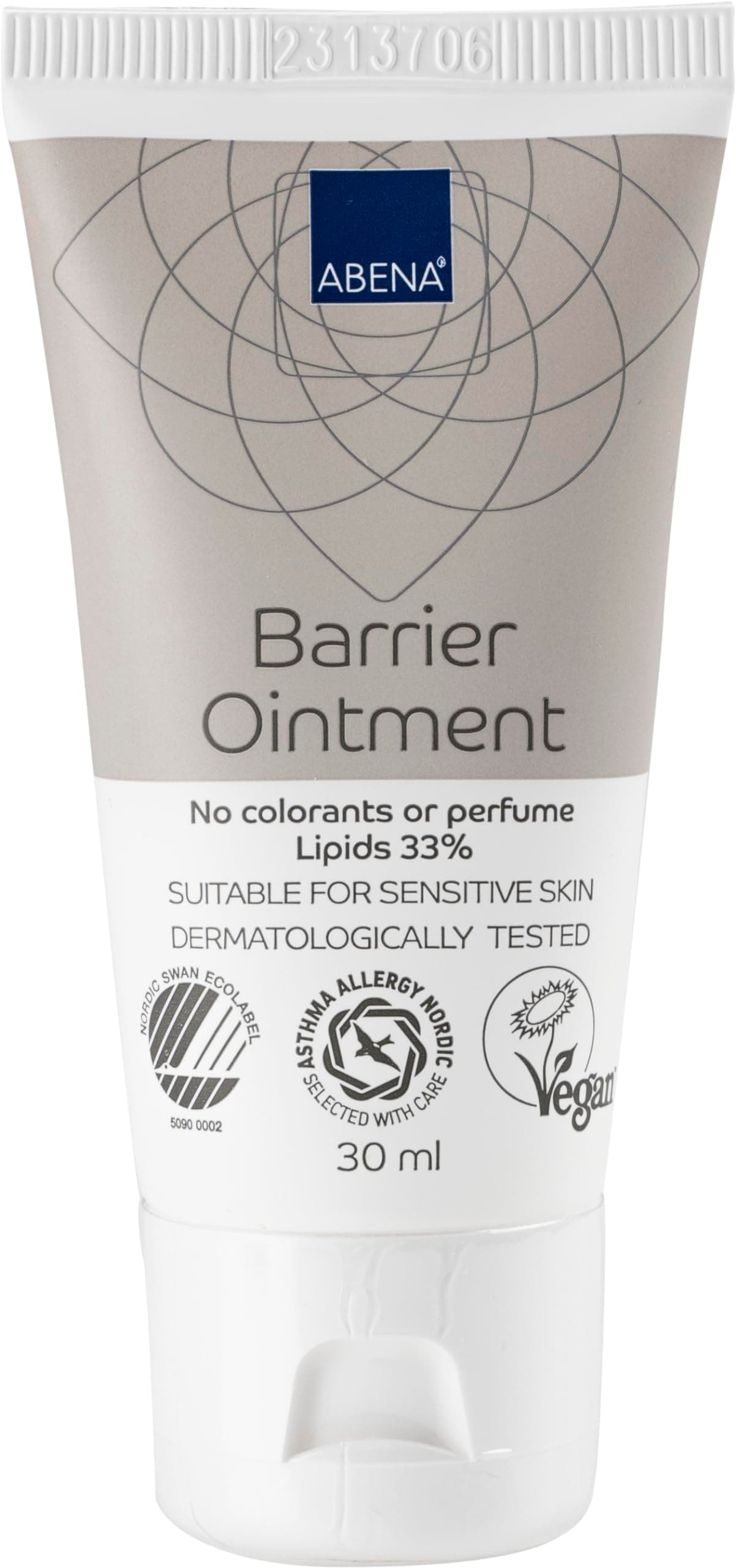 ABENA Barrier Ointment | 30ml | 3-in-1 Barrier Ointment Cream That Has A Protective, Preventive, and Moisturising Effect. Water Resistant Cream Rashes Cream Used for Wound Healing.